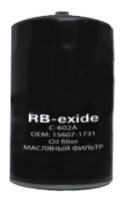 как выглядит rb-exide фильтр масляный c602a на фото