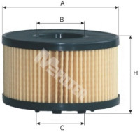 как выглядит m-filter фильтр масляный te624 на фото