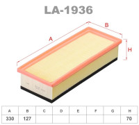 как выглядит lynxauto фильтр воздушный la1936 на фото