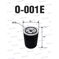 как выглядит rb-exide фильтр масляный o001e на фото