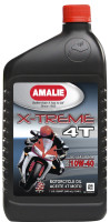 как выглядит масло моторное amalie xtreme 4t mrt cyc 10w40 0,946л на фото