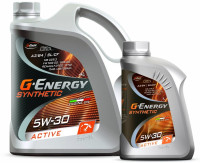 как выглядит масло моторное g-energy synthetic active 5w30 4л+1л акция на фото